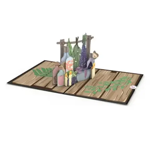 Magical Birthday Potions Pop-Up Card