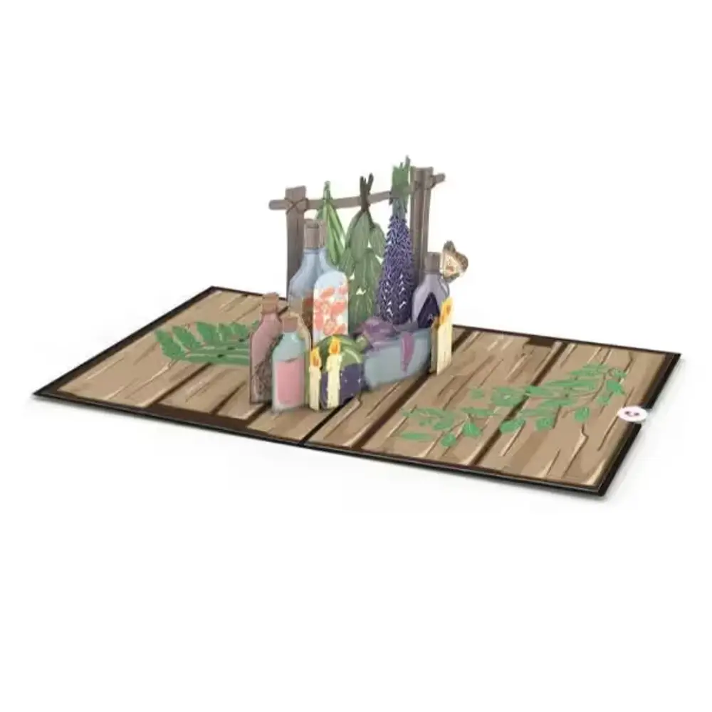 Magical Birthday Potions Pop-Up Card