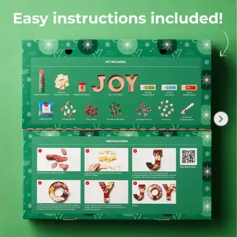 JOY Charcuterie Letters Kit