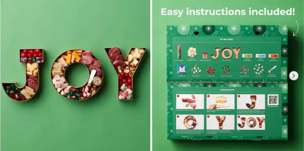 JOY Charcuterie Letters Kit