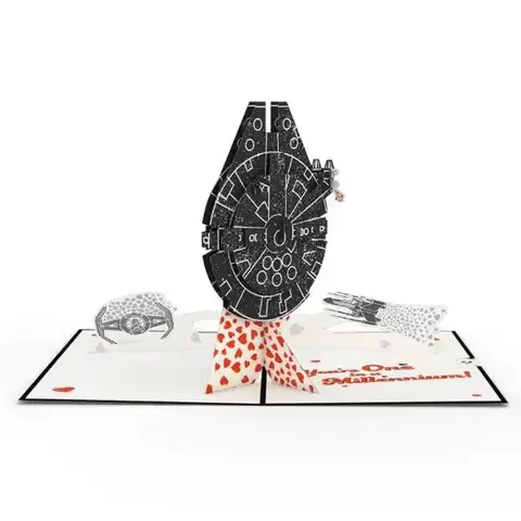 Star Wars One in a Millennium Pop-Up Card