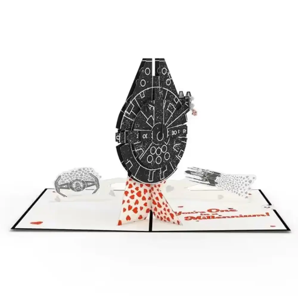 Star Wars One in a Millennium Pop-Up Card