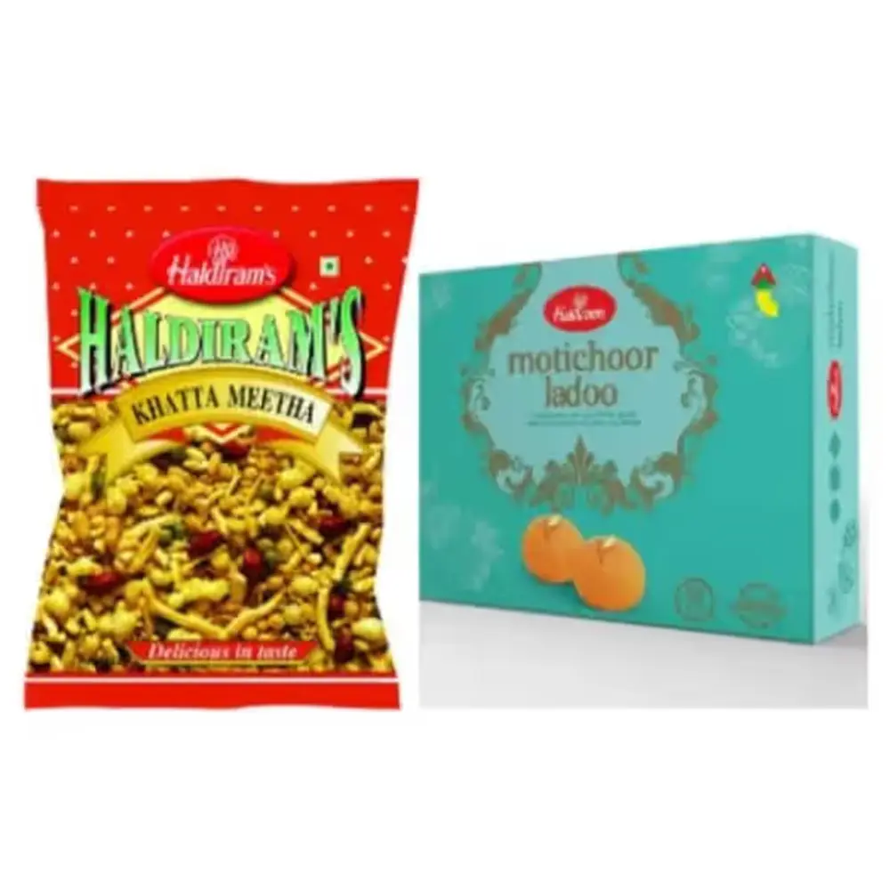 Motichoor Laddoo & Khatta Meetha