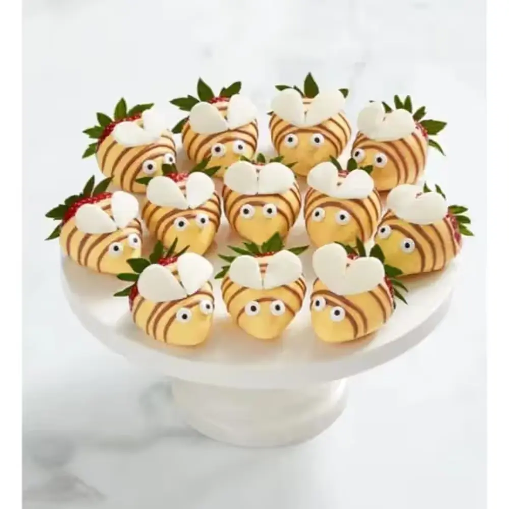 Buzzing Bee Dipped Strawberries