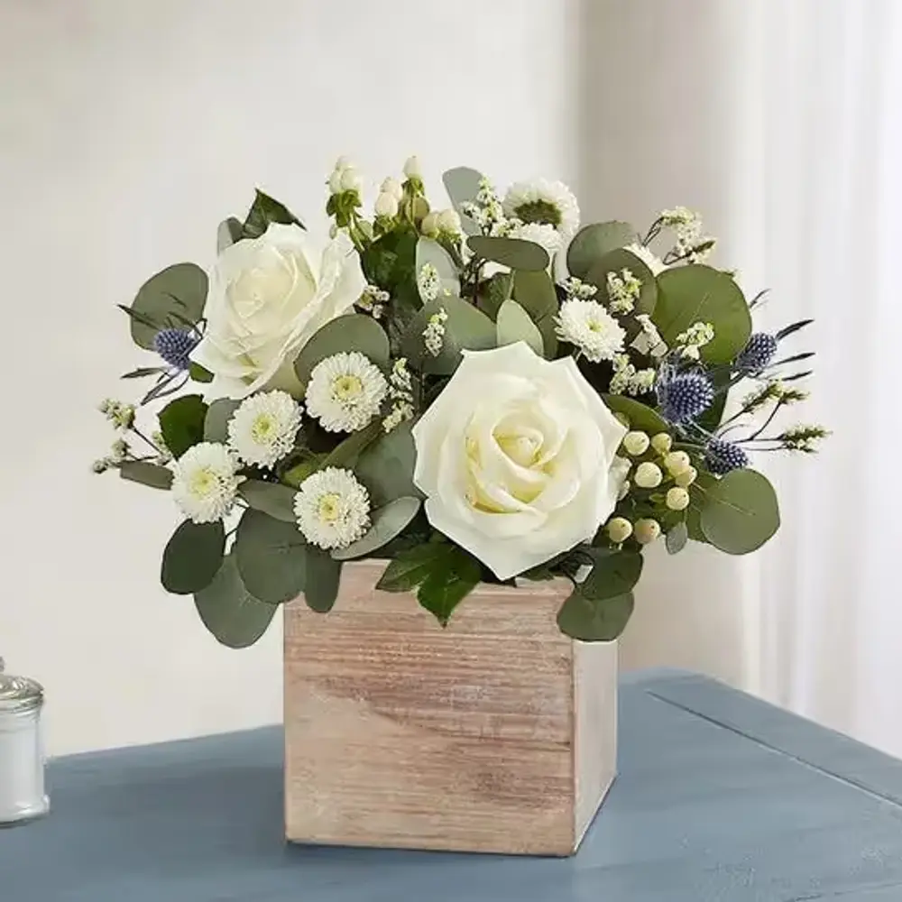 Country Pearl White Bouquet