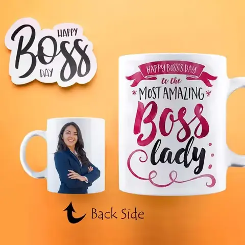 Personalized Boss Lady Mug