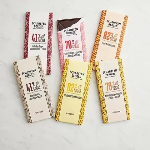 Scharffen Berger Chocolate Bars, Pick 6