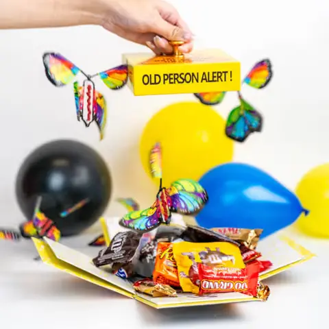 Over the Hill Explosion Gift Box