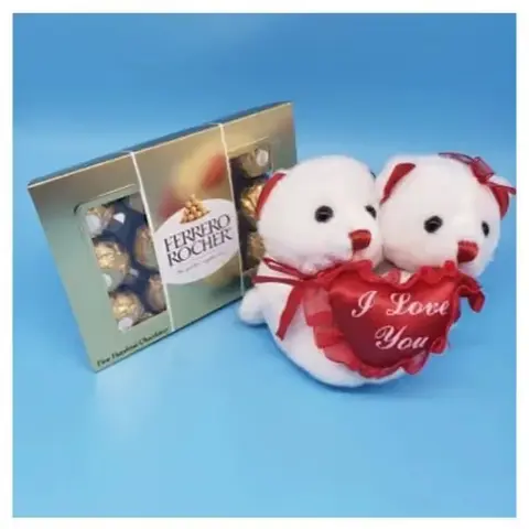I Love You Teddy & Ferrero Rocher