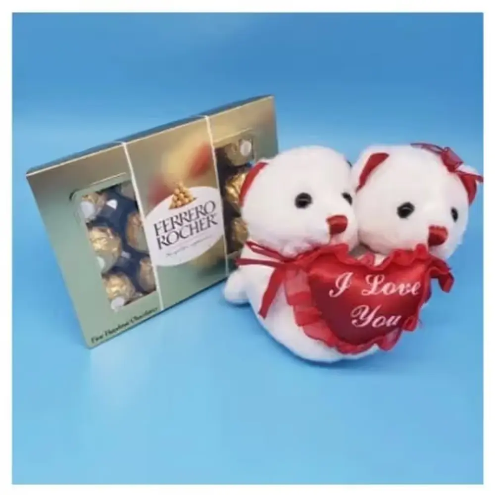 I Love You Teddy & Ferrero Rocher