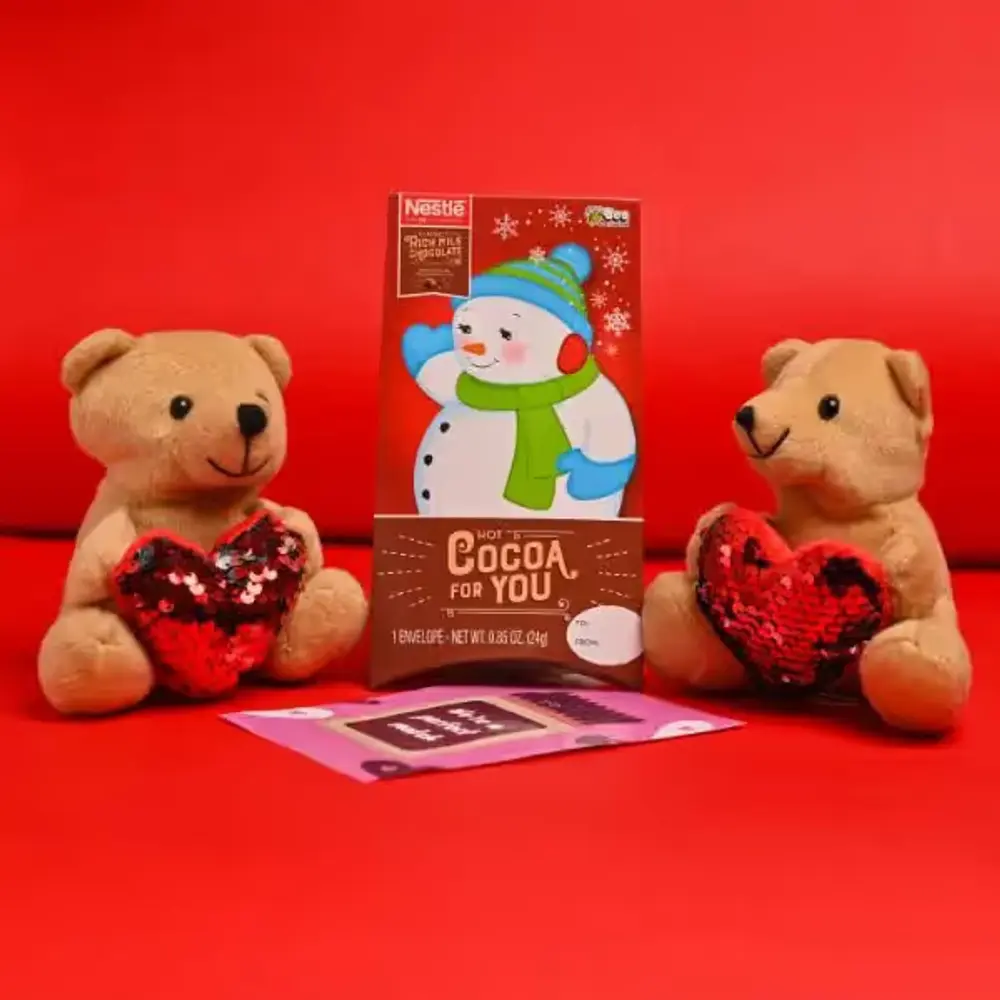 Two Teddies & Hot Cocoa