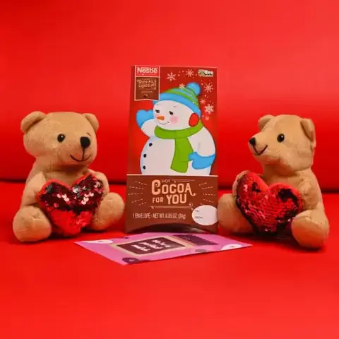 Two Teddies & Hot Cocoa