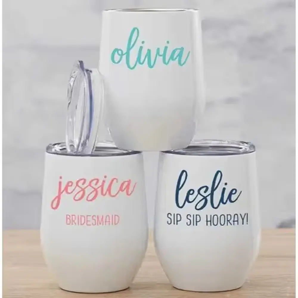 Personalized Insulated Wine Cup