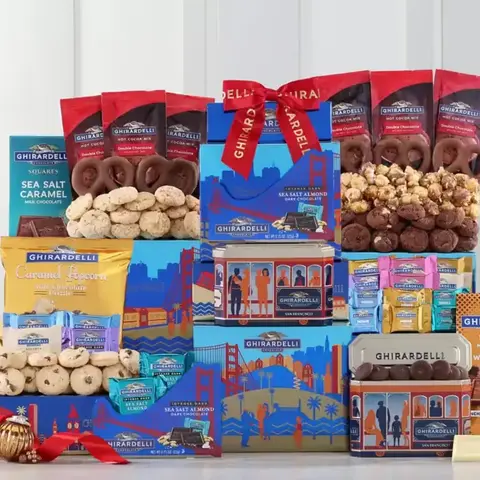 Ultimate Ghirardelli Chocolate Tower
