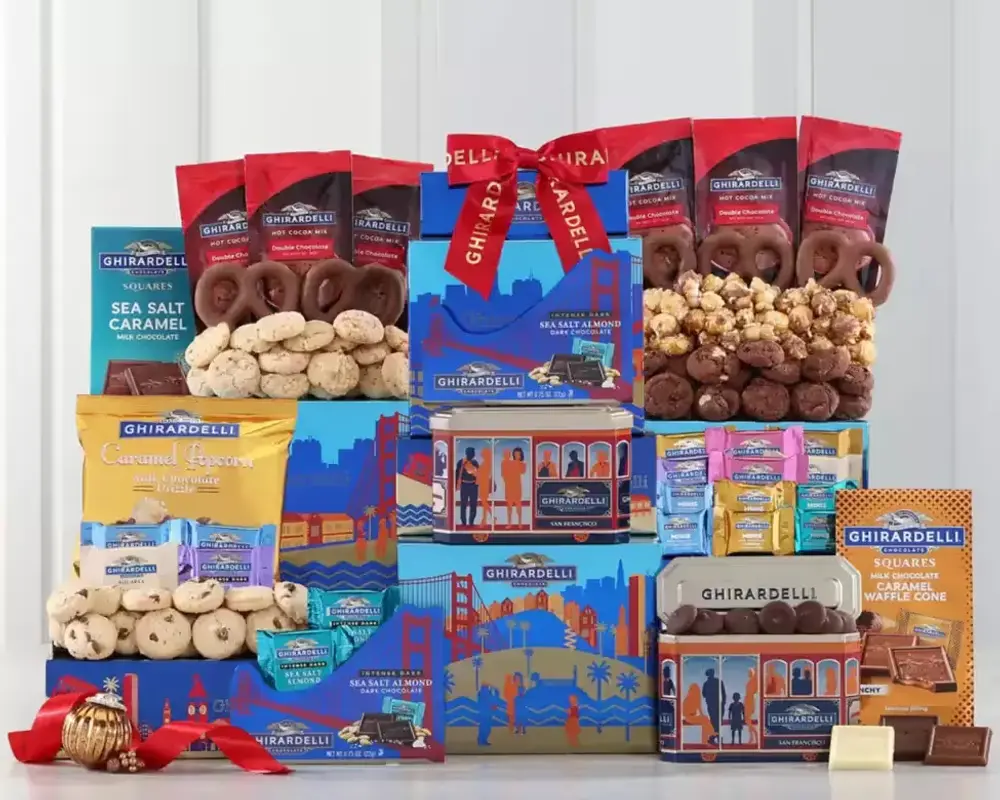 Ultimate Ghirardelli Chocolate Tower