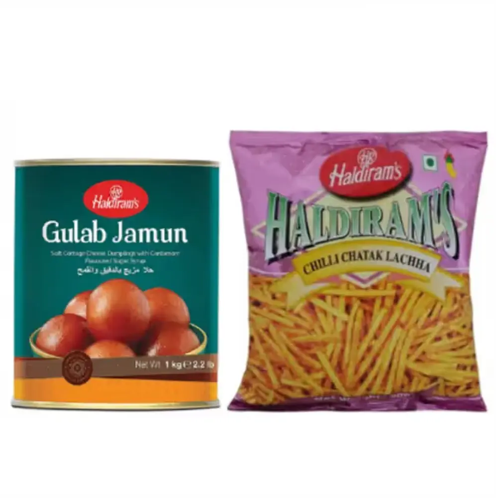 Gulab Jamun & Lachha Namkeen