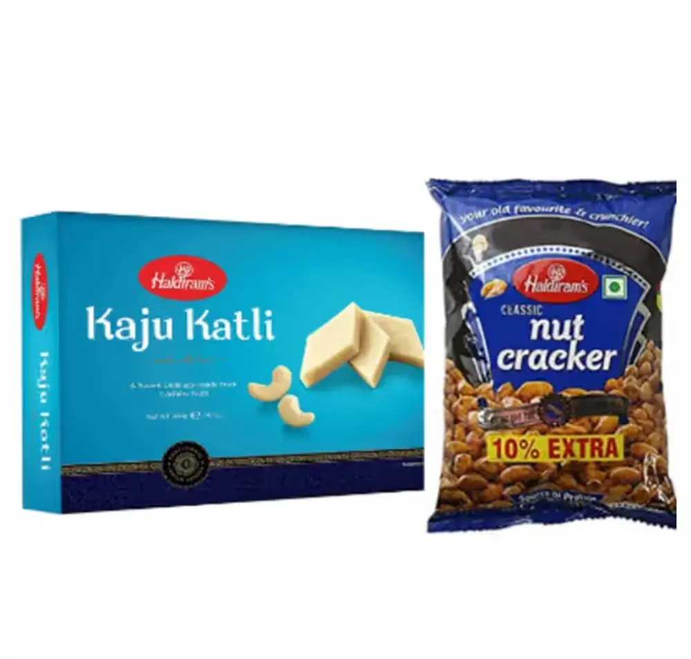 Kaju Katli & Nut Cracker