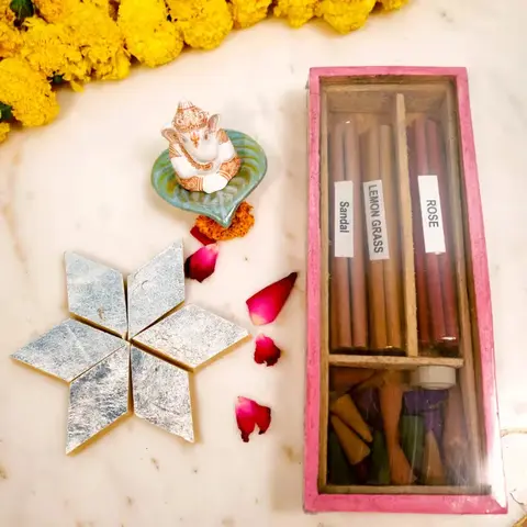 Ganesha & Sweets Eco Wooden Box