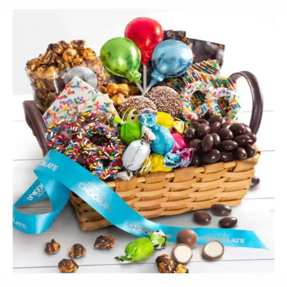 Chocolate Birthday Sweets Basket
