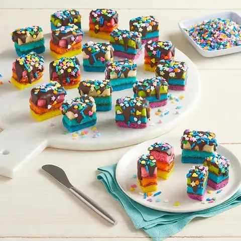 Rainbow Sprinkle Almond Cookies