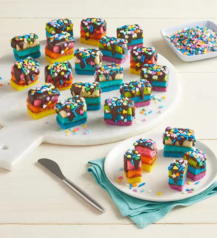 Rainbow Sprinkle Almond Cookies