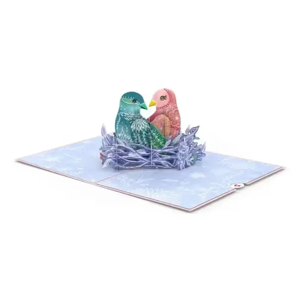 Love Birds Pop-Up Card
