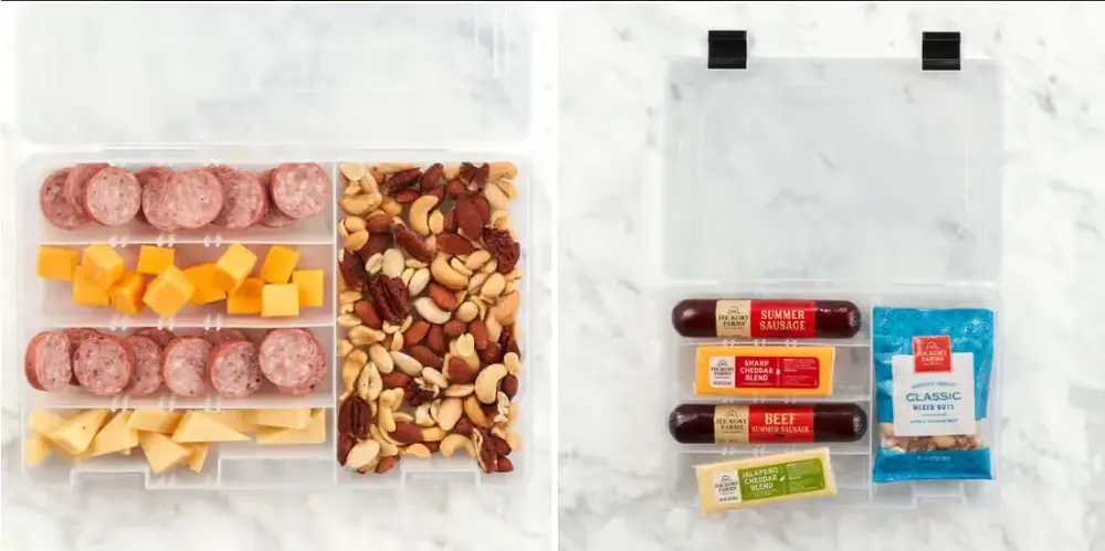 Summer Sausage Snack Tackle Box