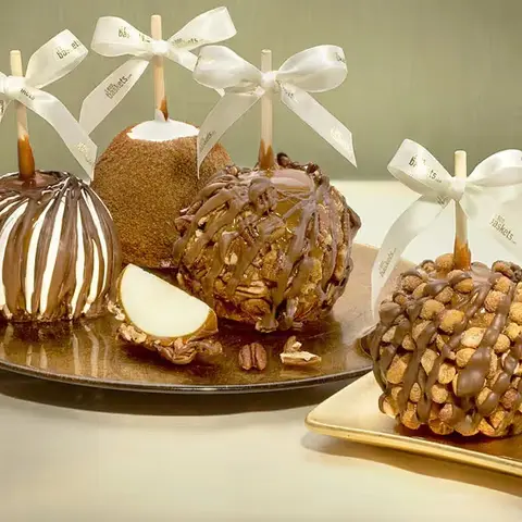 Gourmet Caramel Apple Quartet