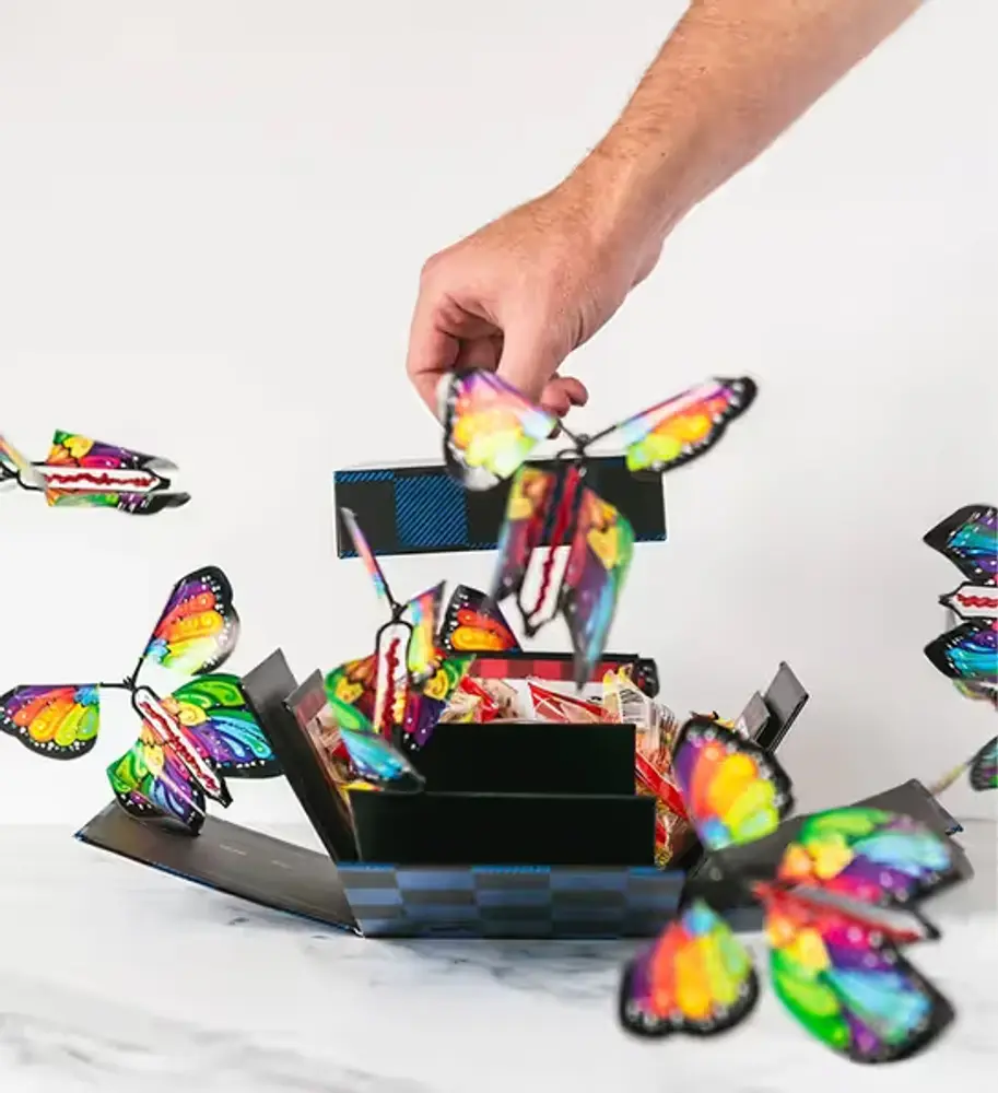 Explosion Cake Box for Him