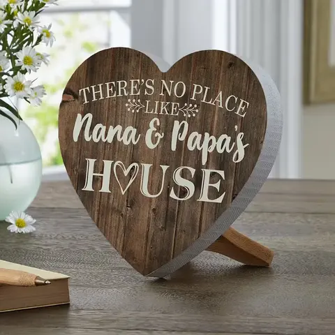 Personalized There's No Place Like Home Heart