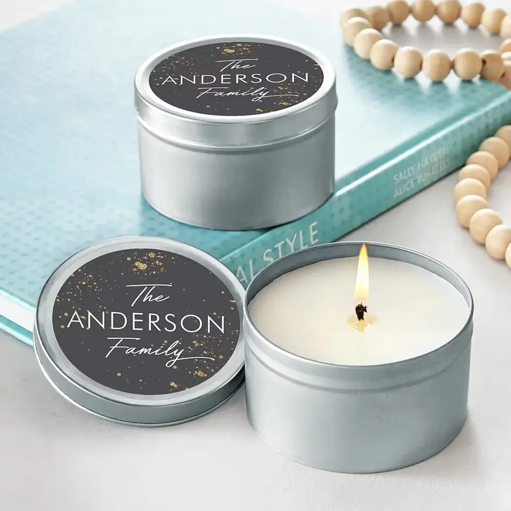 Personalized The Family Canister Candle