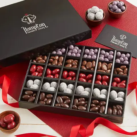 Luxury Chocolate-Covered Nut Collection