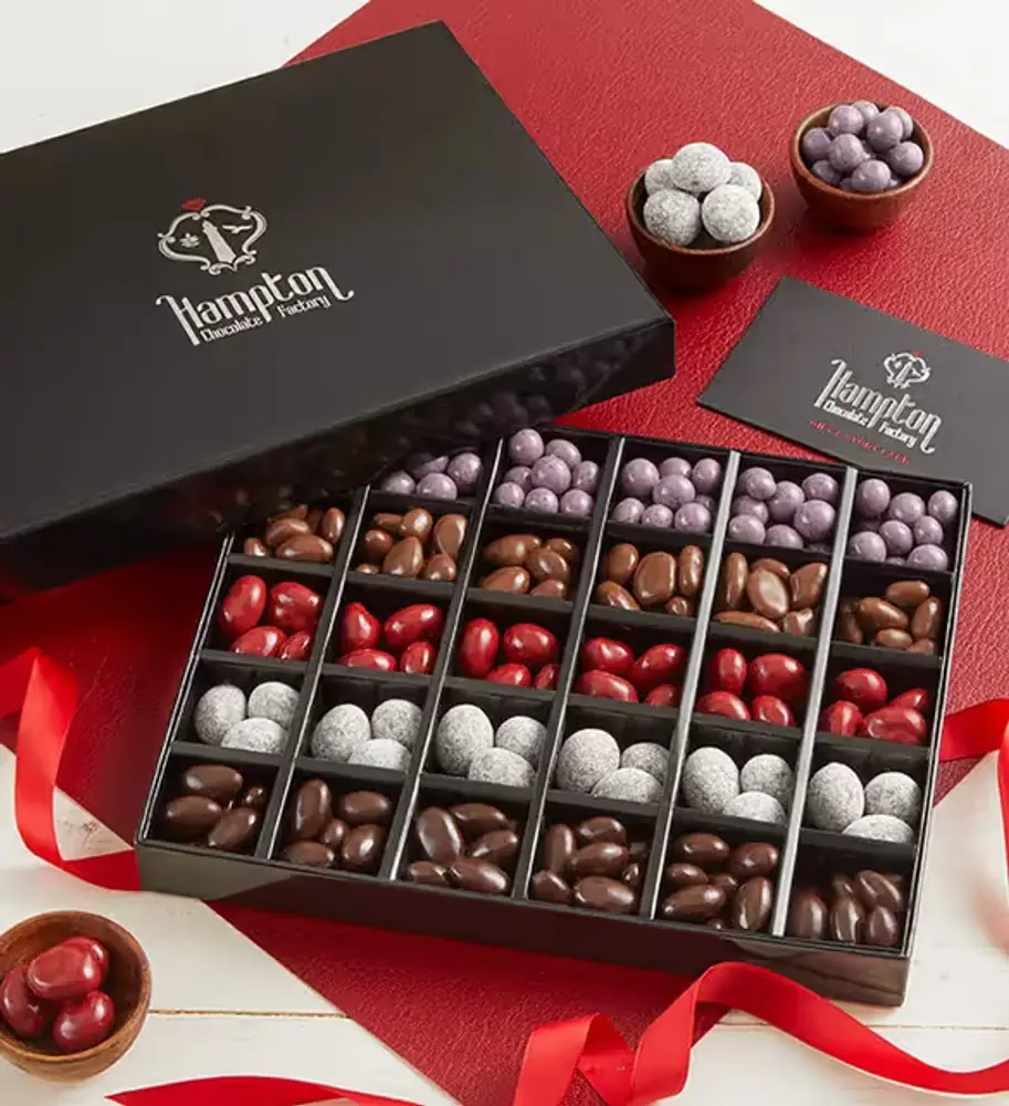 Luxury Chocolate-Covered Nut Collection