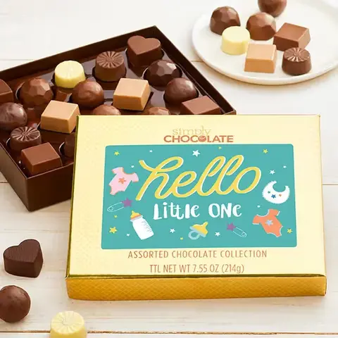Hello Little One Truffle Box, 18 Pc