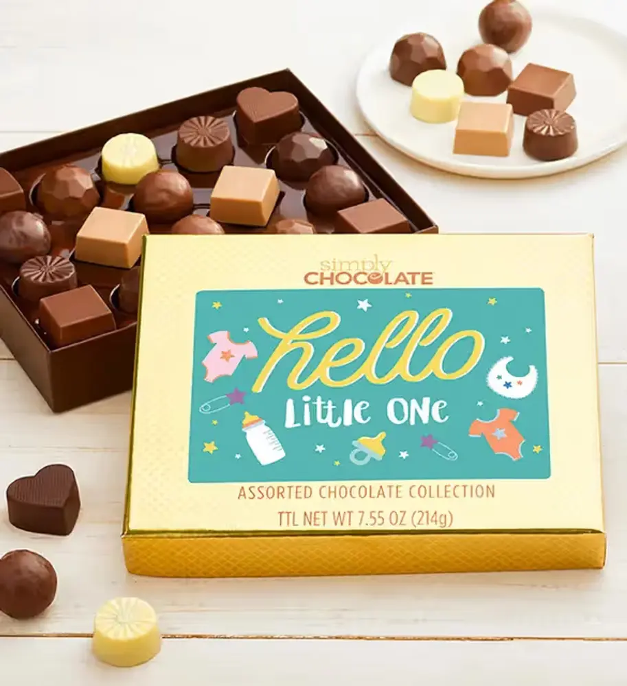 Hello Little One Truffle Box, 18 Pc