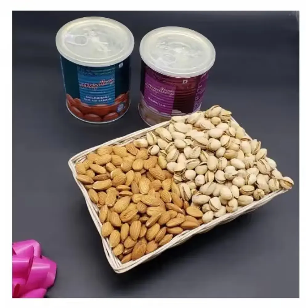 Rasgulla, Gulab Jamun & Nuts