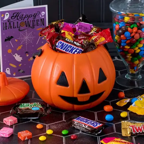 No Tricks Only Treats Halloween Bucket