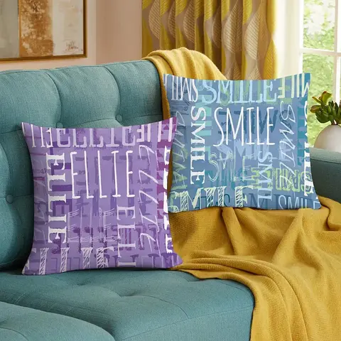 Personalized Signature Canvas Pillow