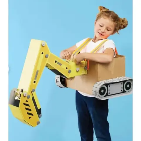 Build-Your-Own Excavator Costume Kit