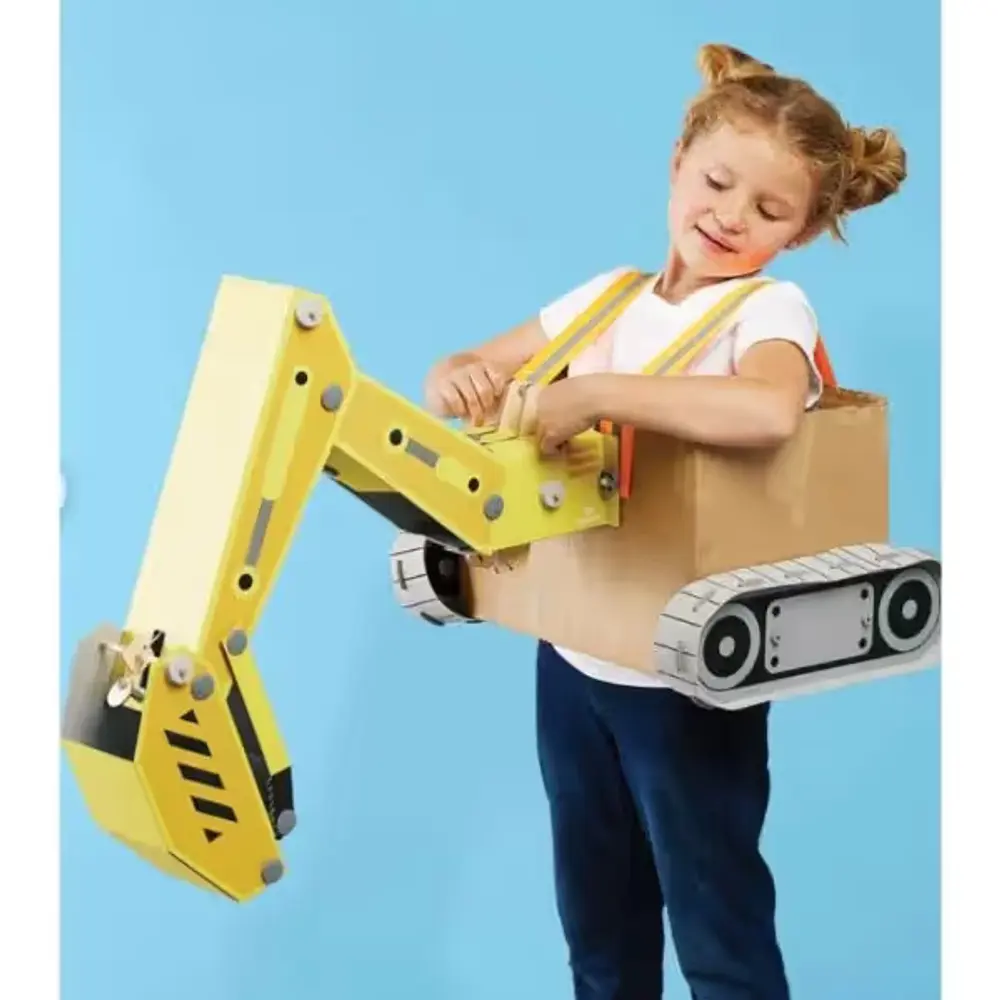 Build-Your-Own Excavator Costume Kit