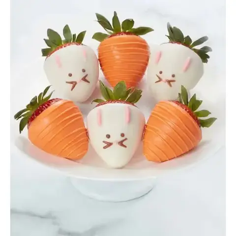 Bunny & Carrot Dipped Strawberries