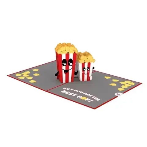 Best Pop Popcorn Pop-Up Card