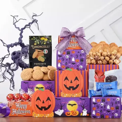 Halloween Chocolate Gift Tower