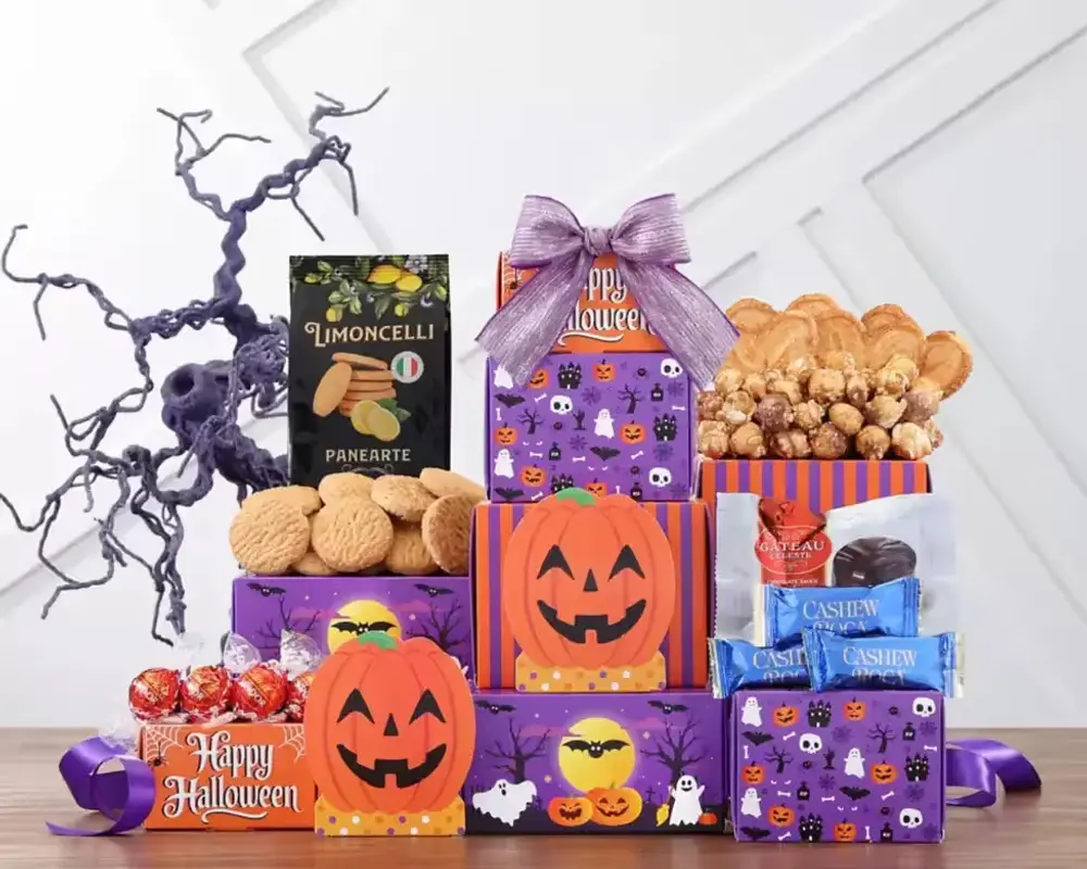 Halloween Chocolate Gift Tower