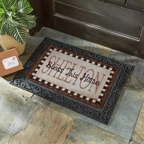Bless This Home Welcome Mat