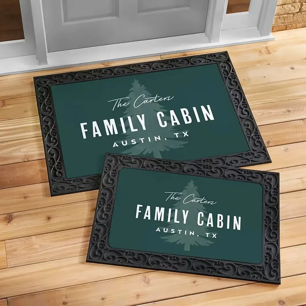 Personalized Home Away From Home Doormat