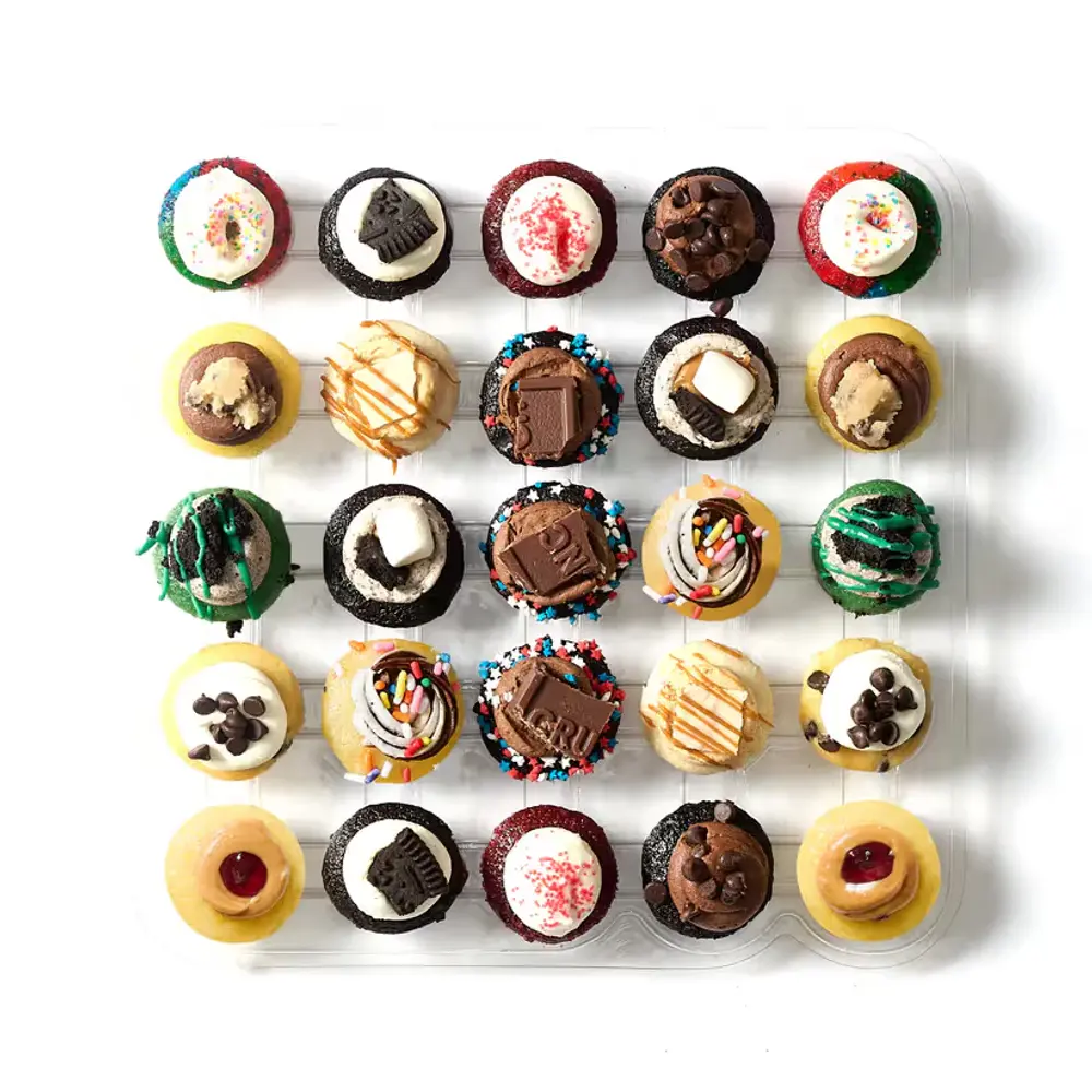 Bite-Size Cupcake Sampler, 25 Pack
