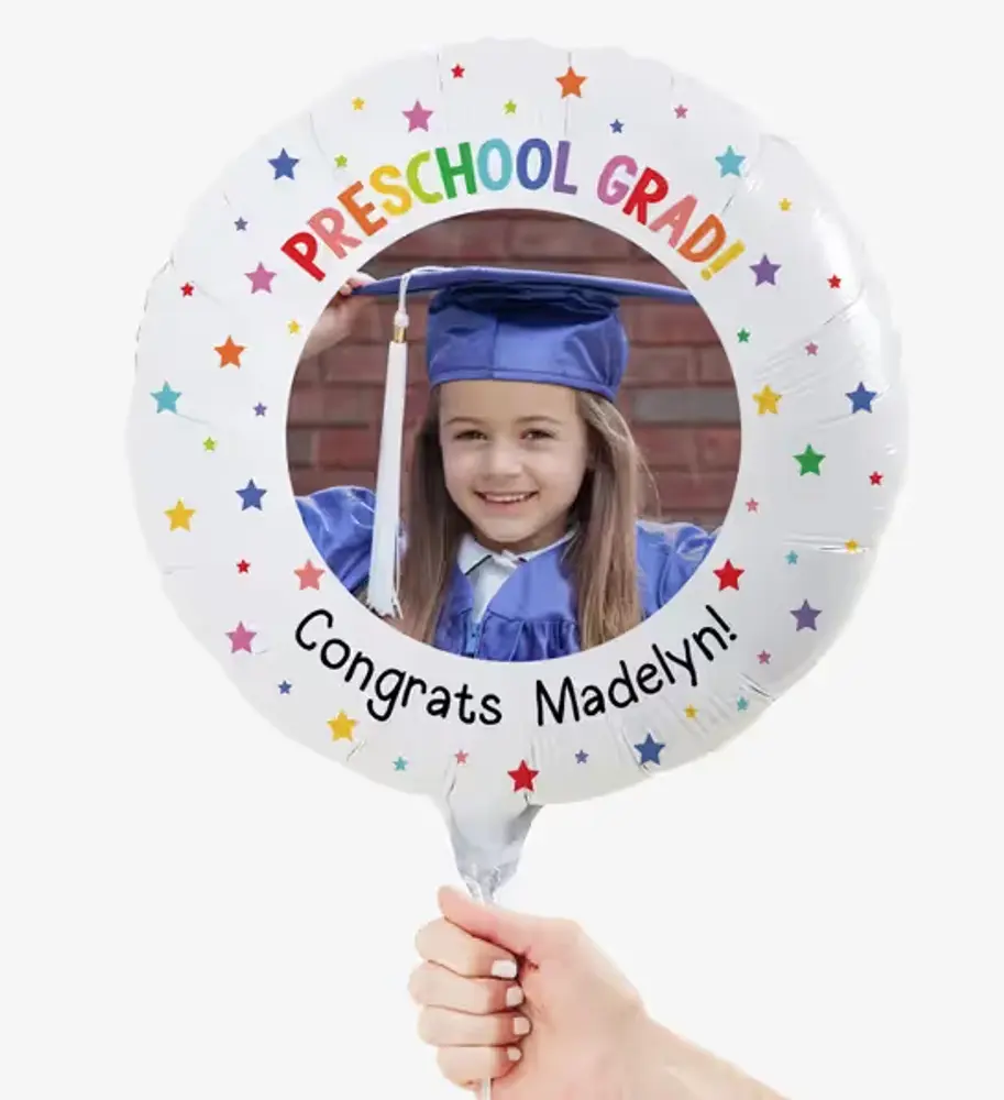 Personalized Kindergarten Graduation Balloon