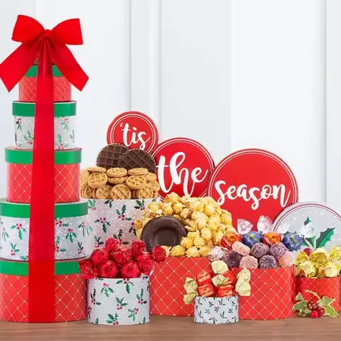Tis the Season Chocolate Tower