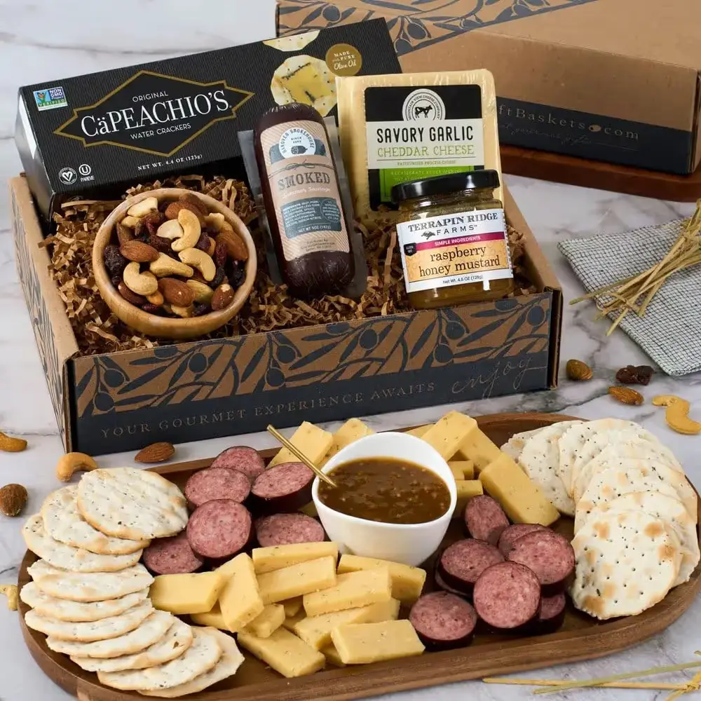 Gourmet Meat & Cheese Sampler